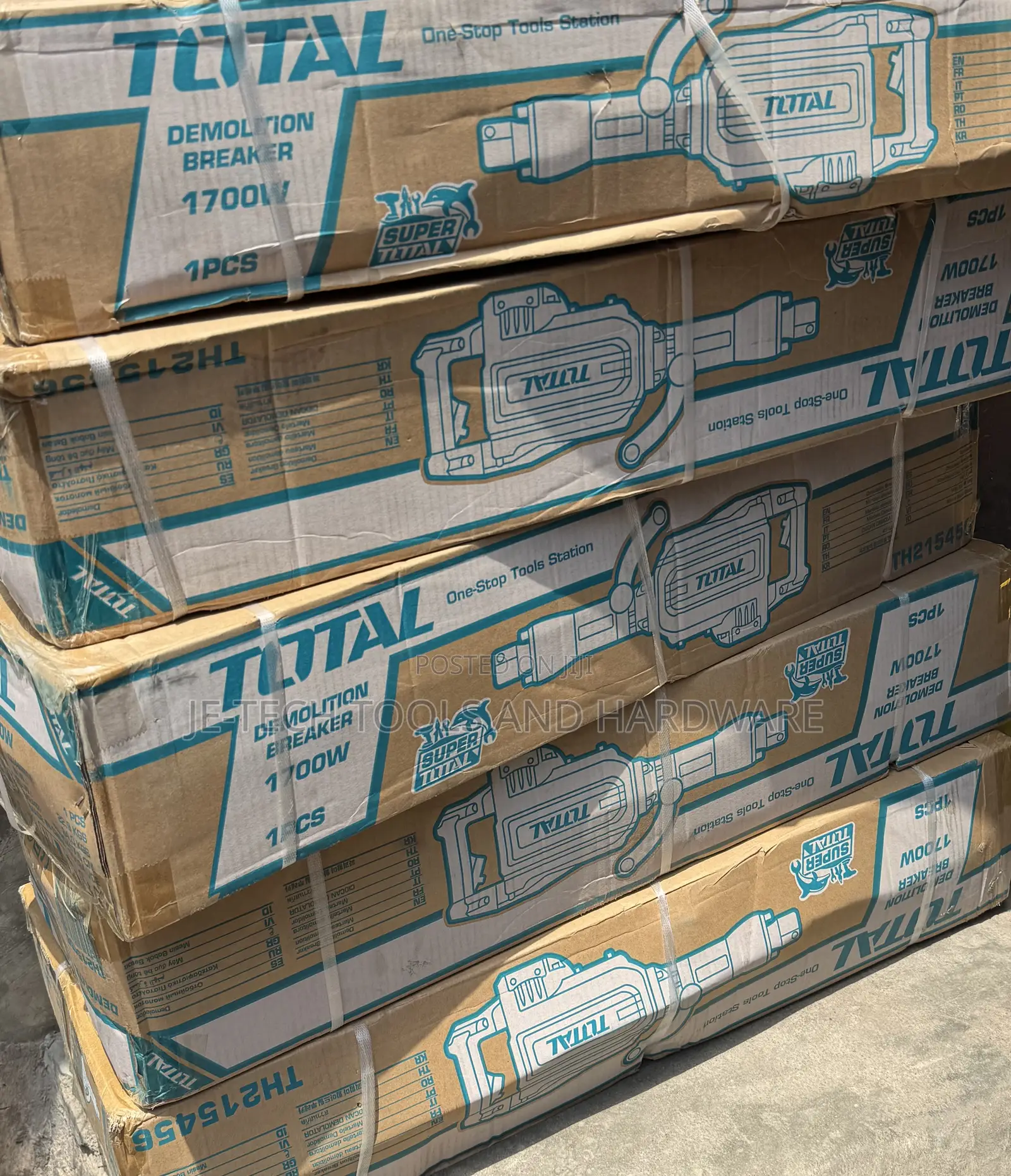 Original Total Industrial Demolition Breaker (Model Th215456).