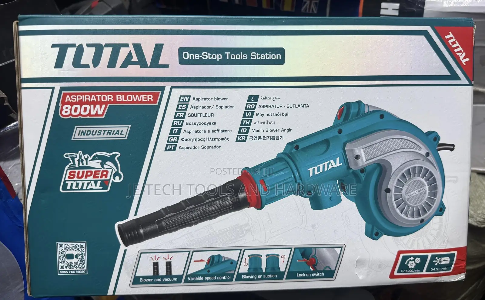 Power Tools Aspirator Blower Tb8036 - Total