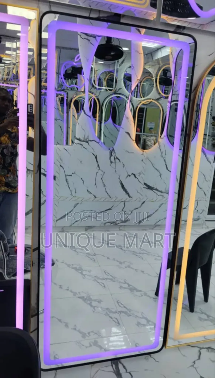 70 By 170 Cm Large Led Light Mirror With 3 Light Display