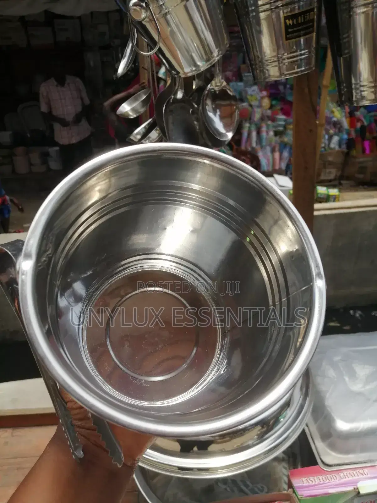 14cm Stainless Ice Bucket With Picker