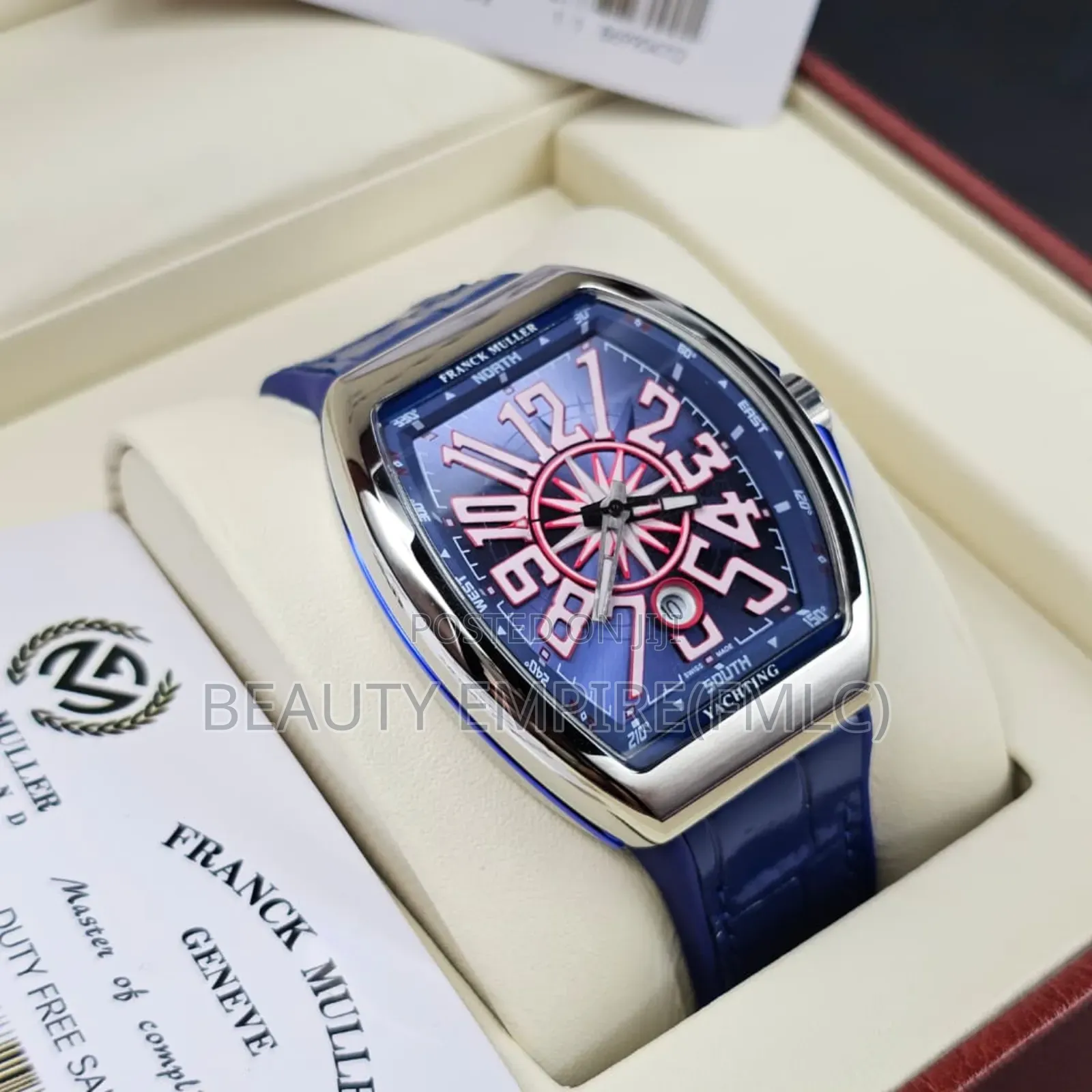 Original Frank Muller Leather Watch
