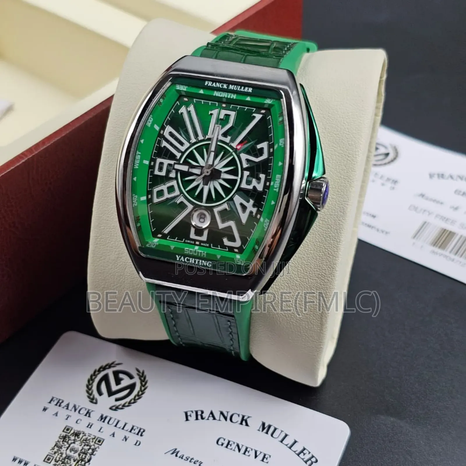 Original Frank Muller Leather Watch