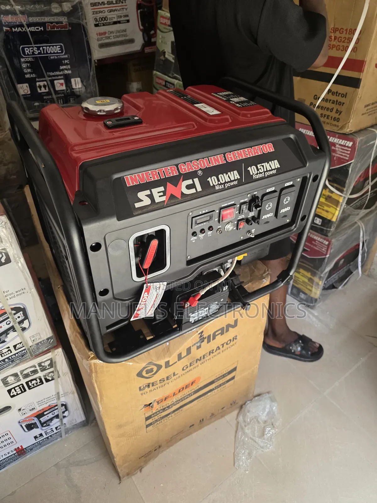 10.57kva Senci Inverter Petrol Gen Low Fuel Consumption Key Start