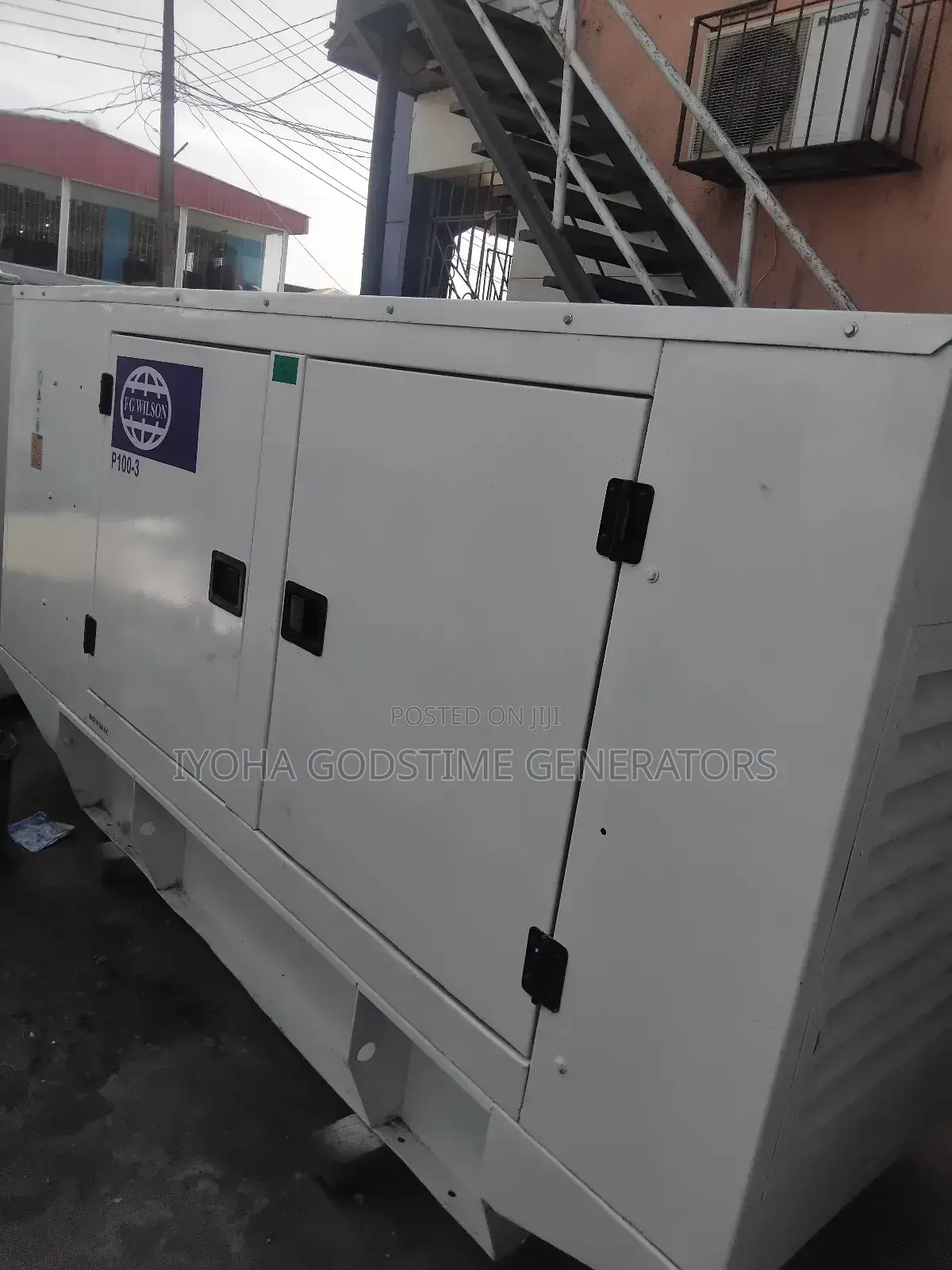 100kva Fg Wilson Soundproof Perkins Generator