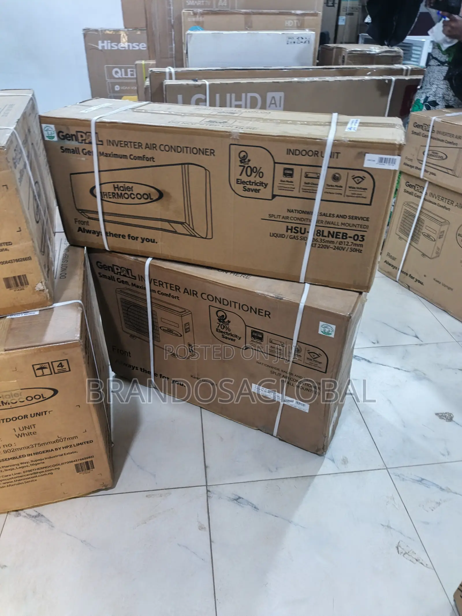 Haier Thermocool Genpal 2hp Inverter Ac(Hsu18lneb03)Strong Power Unit