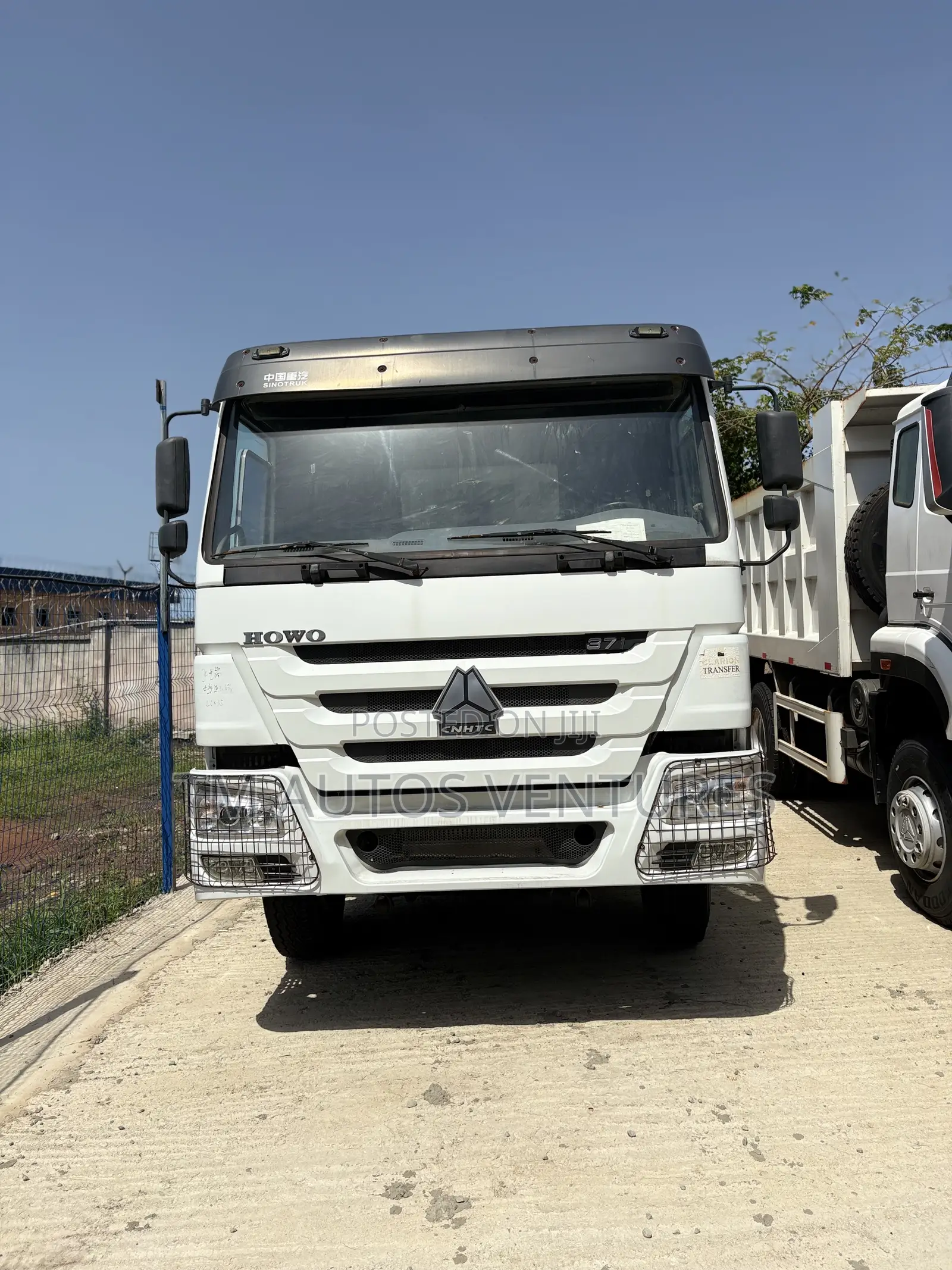 Howo 10 Tyres Truck 2020 White