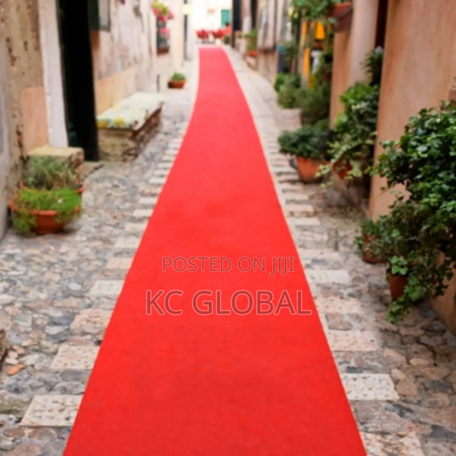 Artificial Grass Red 1 Meter by 25 Meter