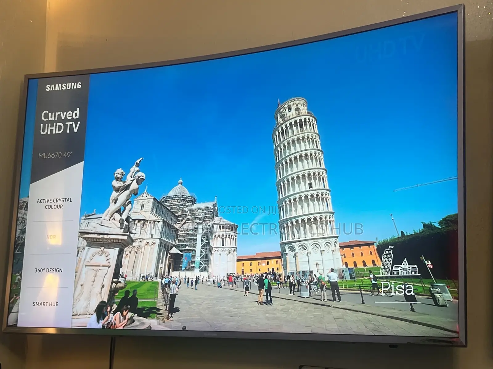 Samsung 49-Inches Curved Smart Tv (Model: Ue49mu6670)