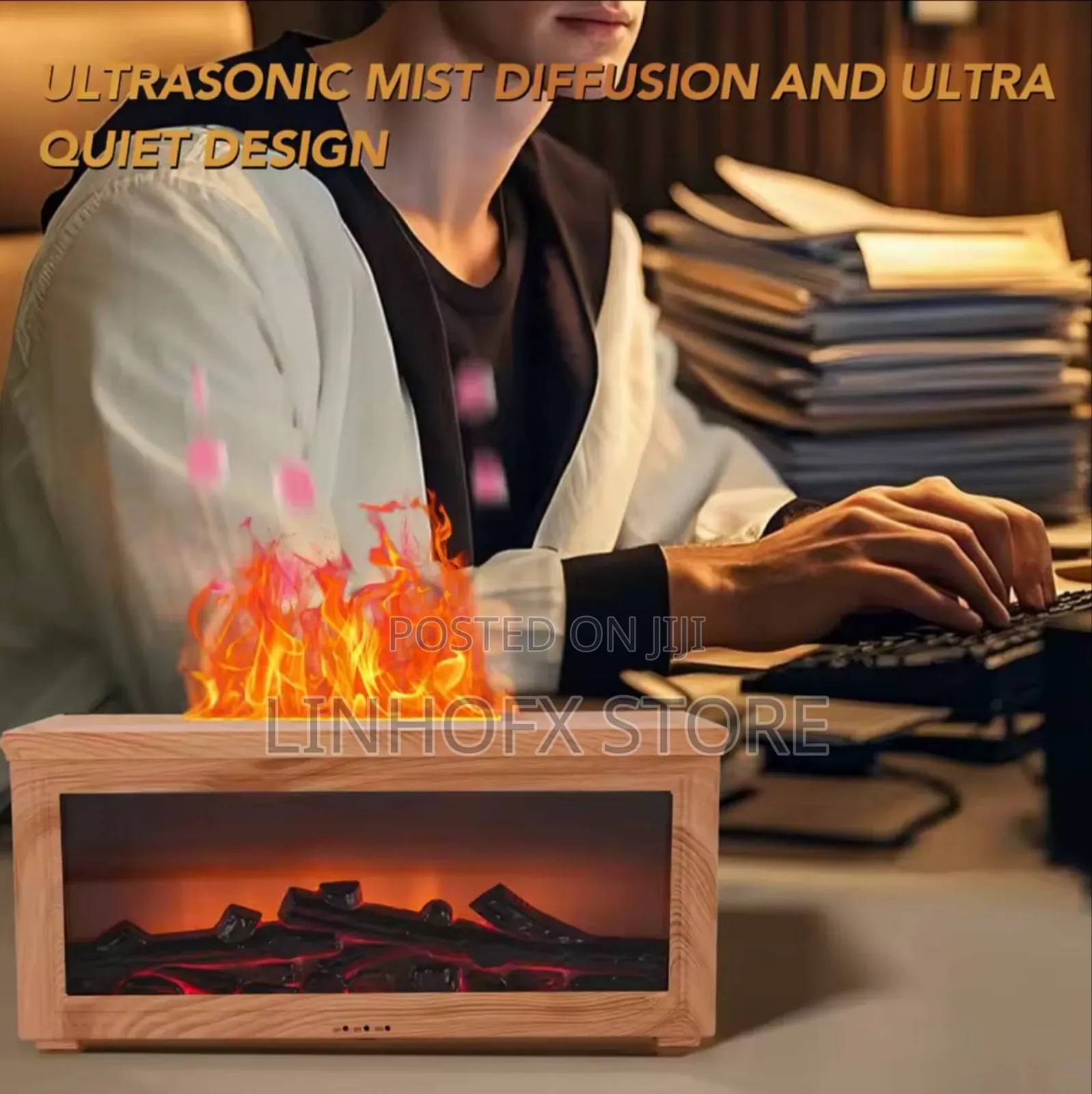 Flame Diffuser Ultrasonic Mist Diffusion