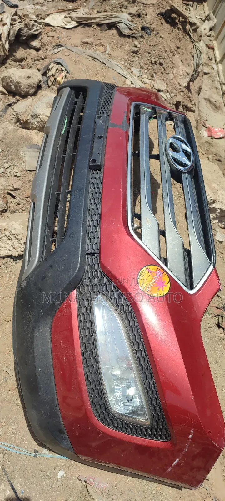 Complete Front Bumper Hyundai Santa Fe 2013