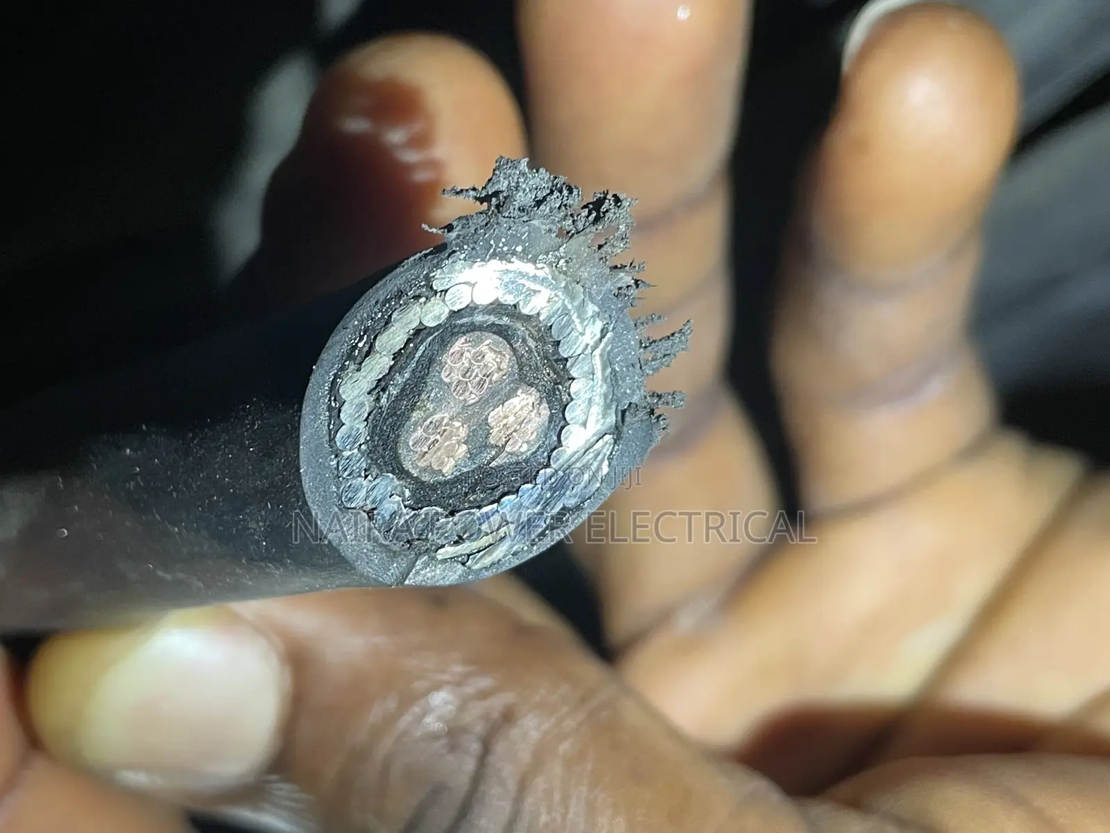 6mm 3core Armored Cable Kabel Metal