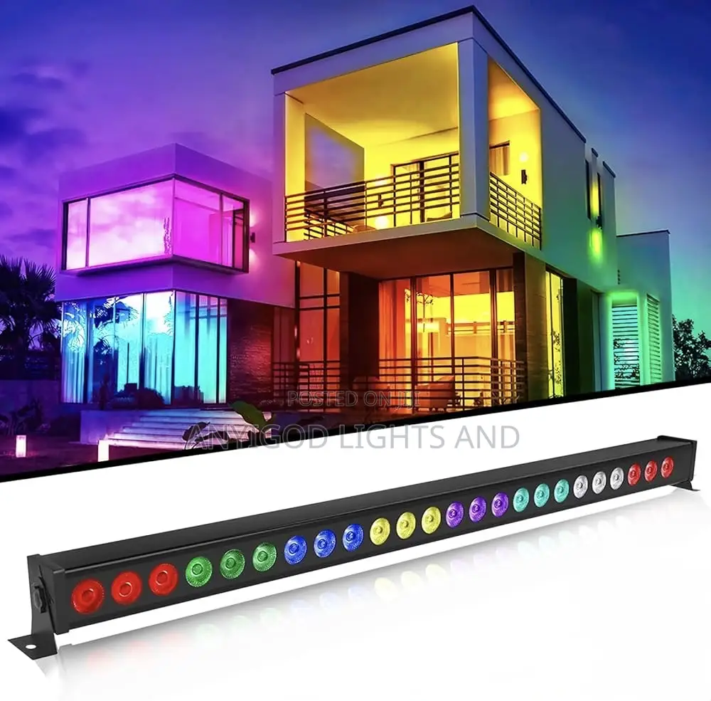 Wall Washer 24x3w RGBW Led Stage Light Dmx512 Control