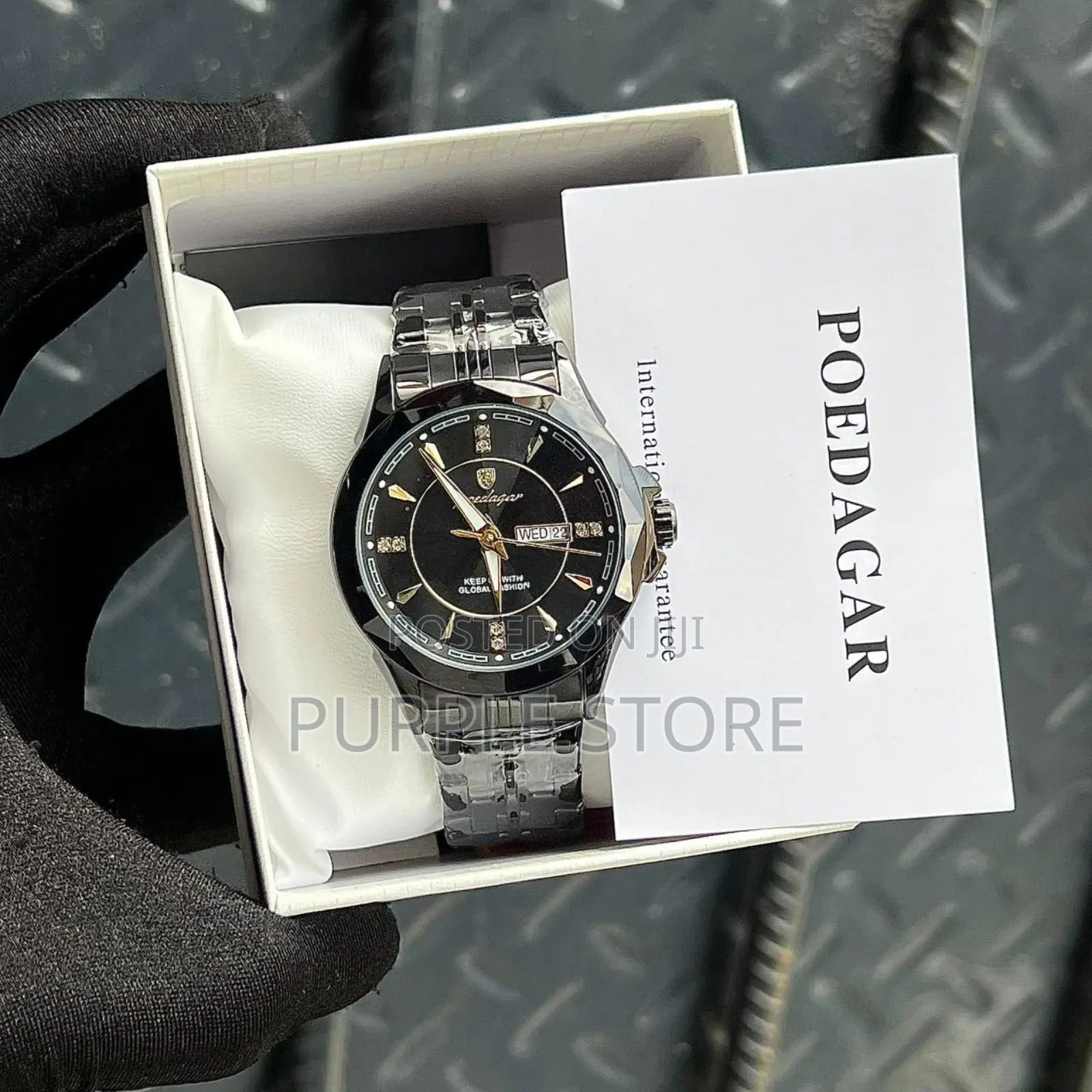 Poedager Classic "Non-Tarnish Steel" Watch in Different Colors
