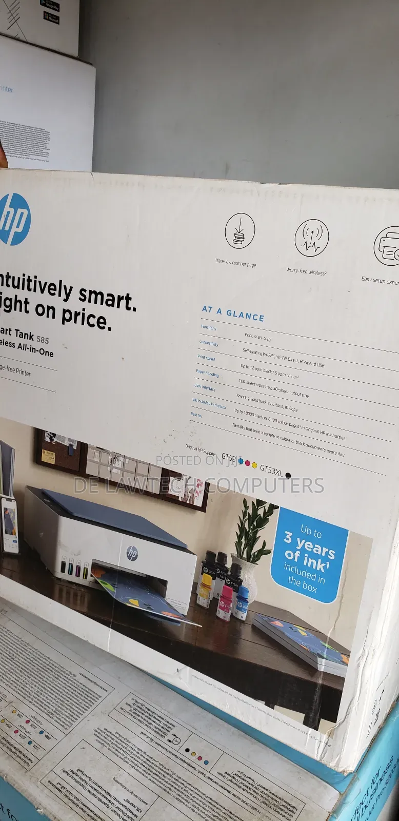 Hp Smart Tank 585 Printer (1f3y4a)