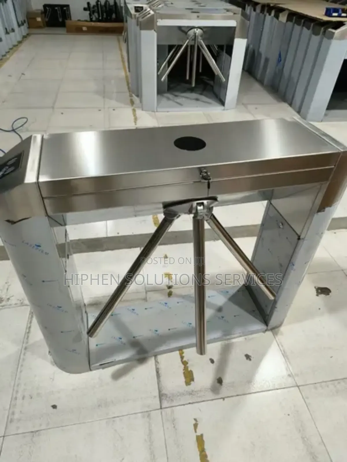 Tripod Waist Height Turnstile Installation Services Abuja Nigeria