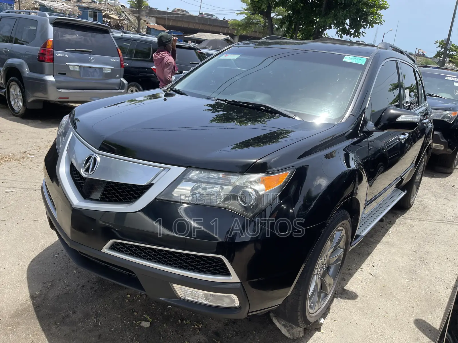 Acura MDX Advance Package SUV AWD (3.7L 6cyl 6A) 2010 Black