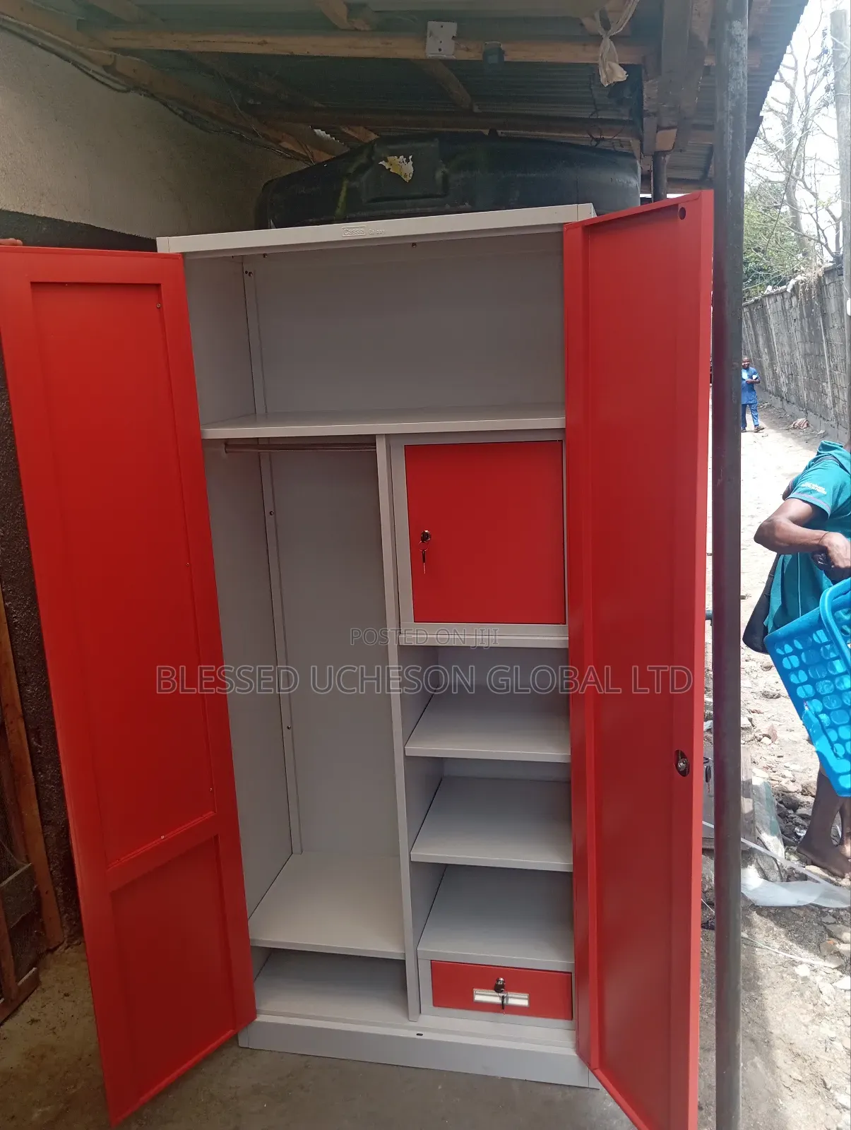 Metal Wardrobe Cupboard