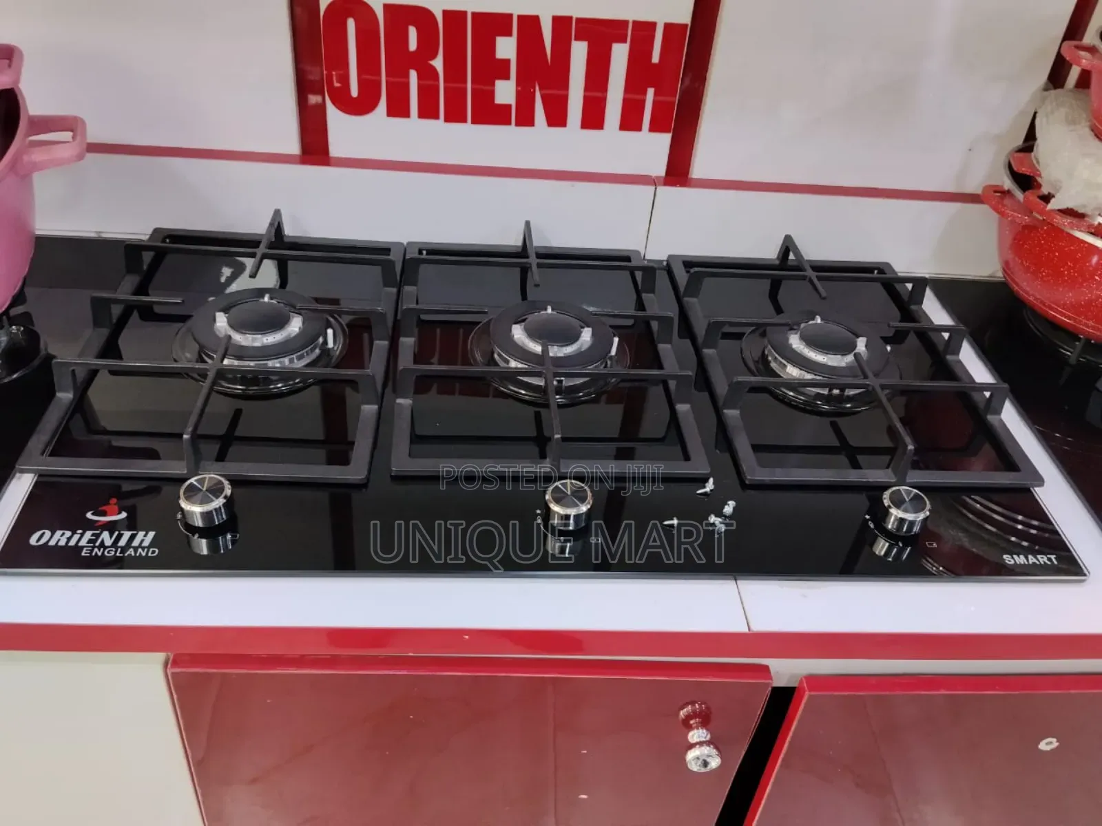 90cm 5 Burner Gas Cooker. Brand:Orient Kitchen, England Standard