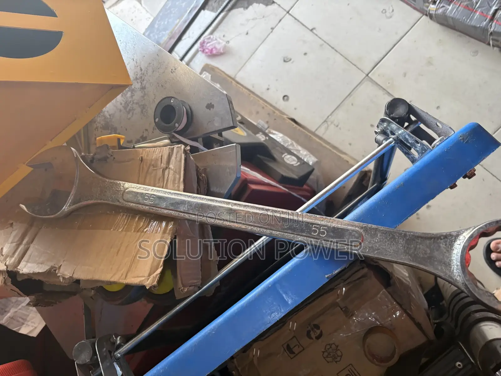 Large 55mm Metric Combination Wrench