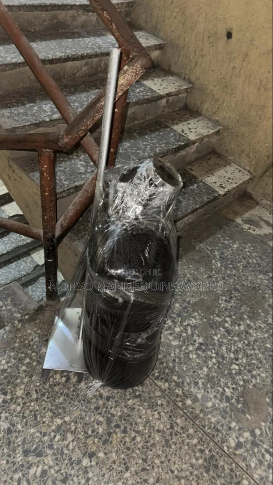 Male Body Form With Square Metal Base