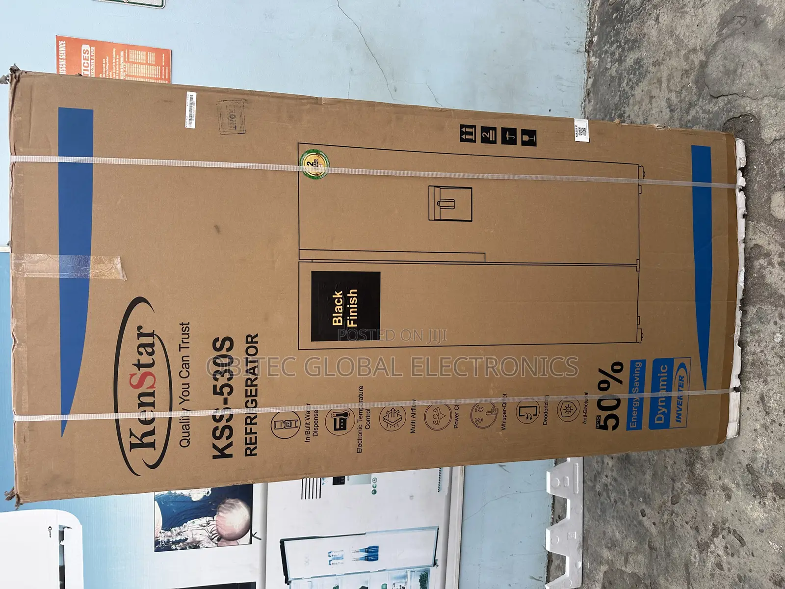 Kenstar Side by Side Fridge Inverter