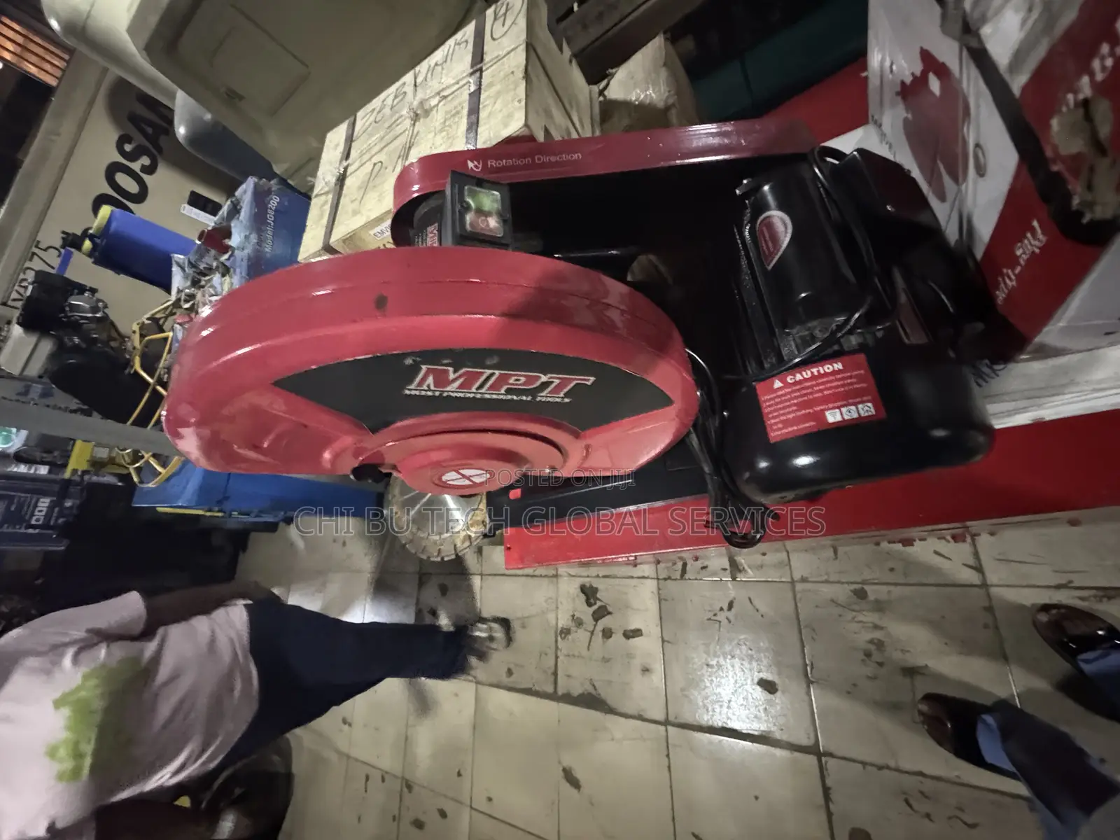 Metal Cutting and Cut-Off Saw Machine