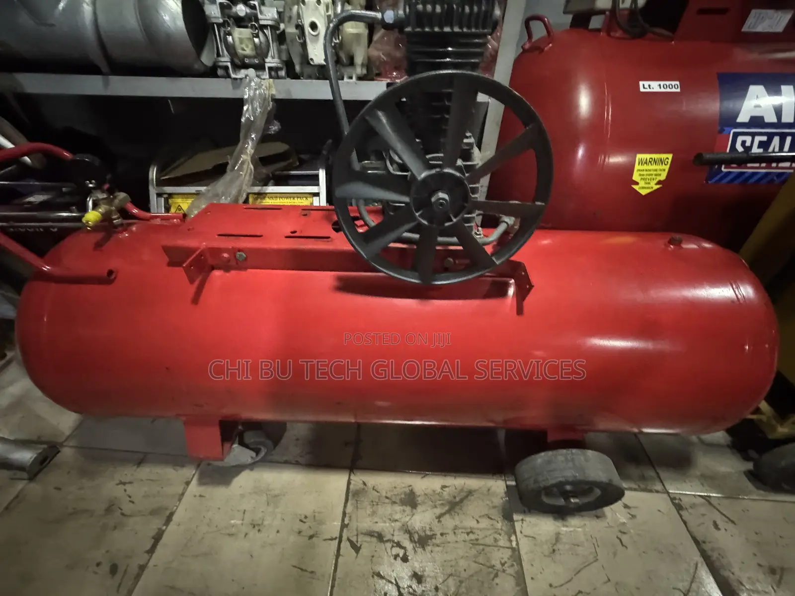 Sealey Sac1203b Compressor 1000ltr Belt Drive 3hp With Cast Cylinders