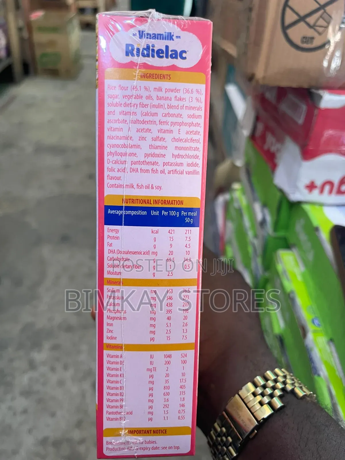 Ridielac Baby Cereal Age 6months