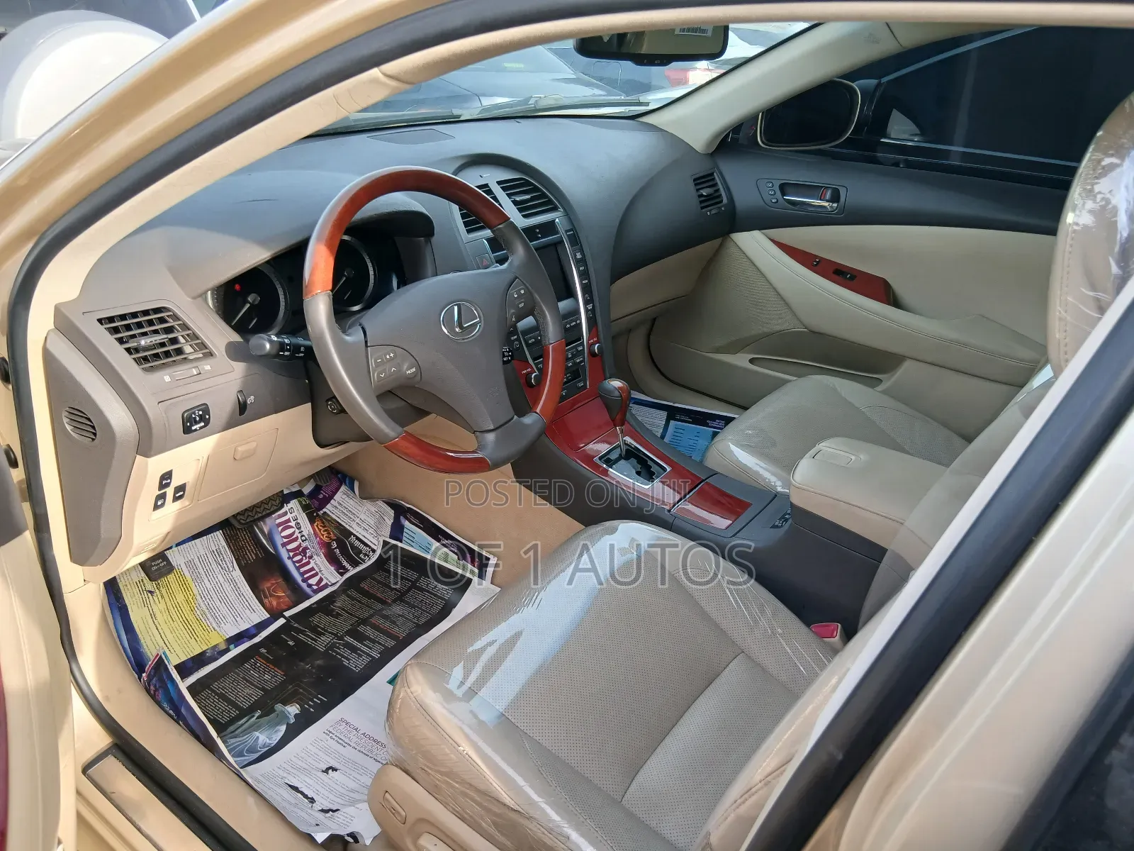 Lexus ES 350 2008 Gold