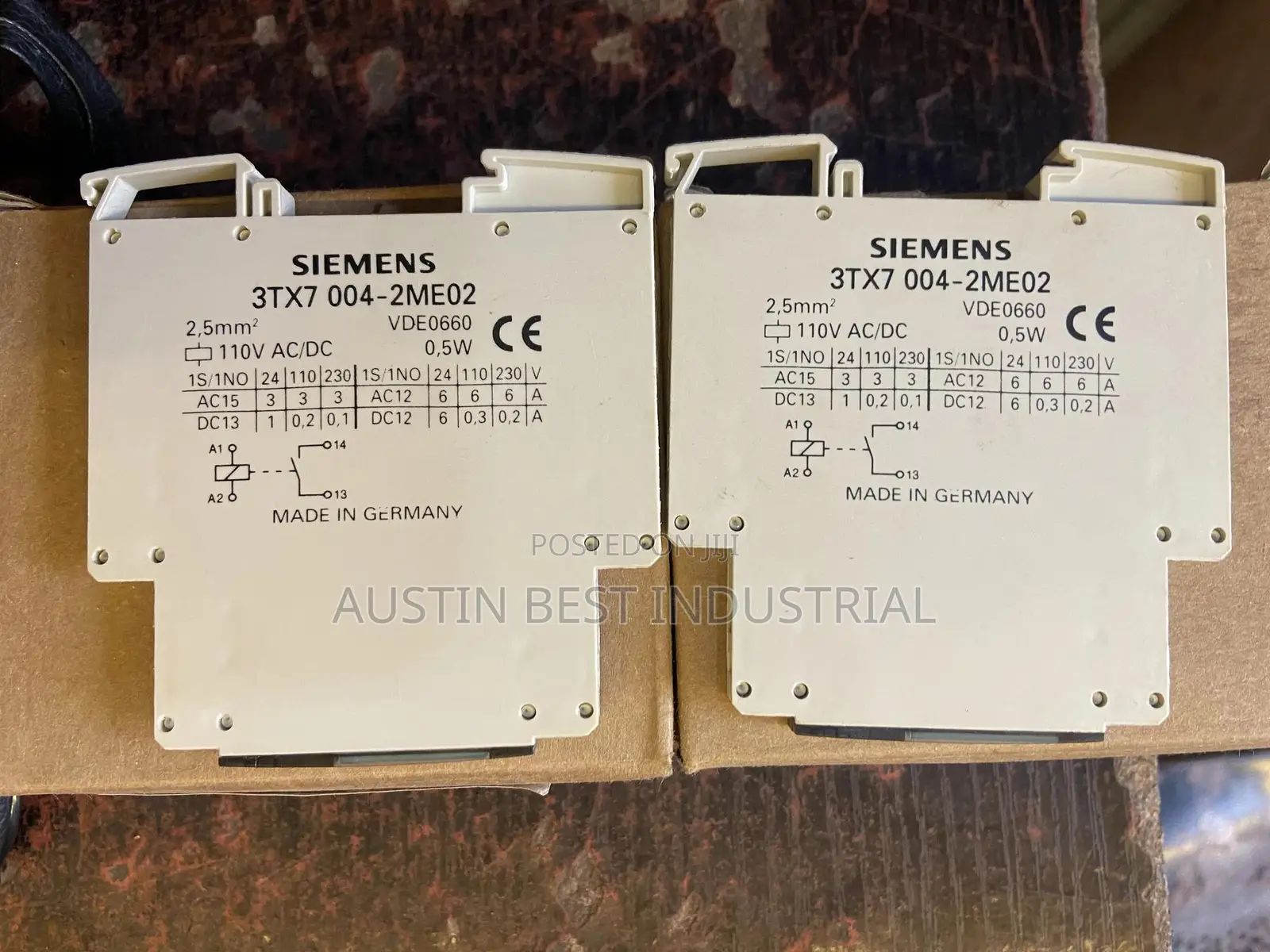 Siemens 3tx7 004-2me02 Coupling Link Relay