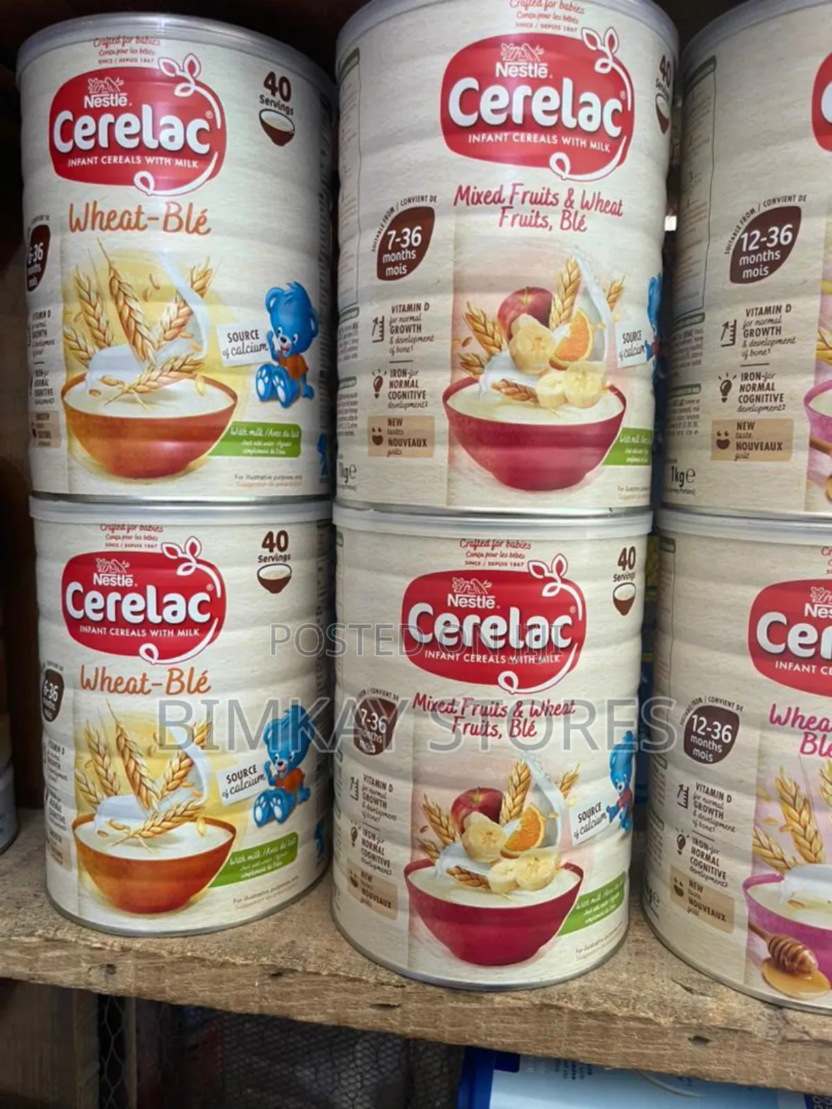 Nestle Cerelac Foreign Wheat Ble 1kg Size