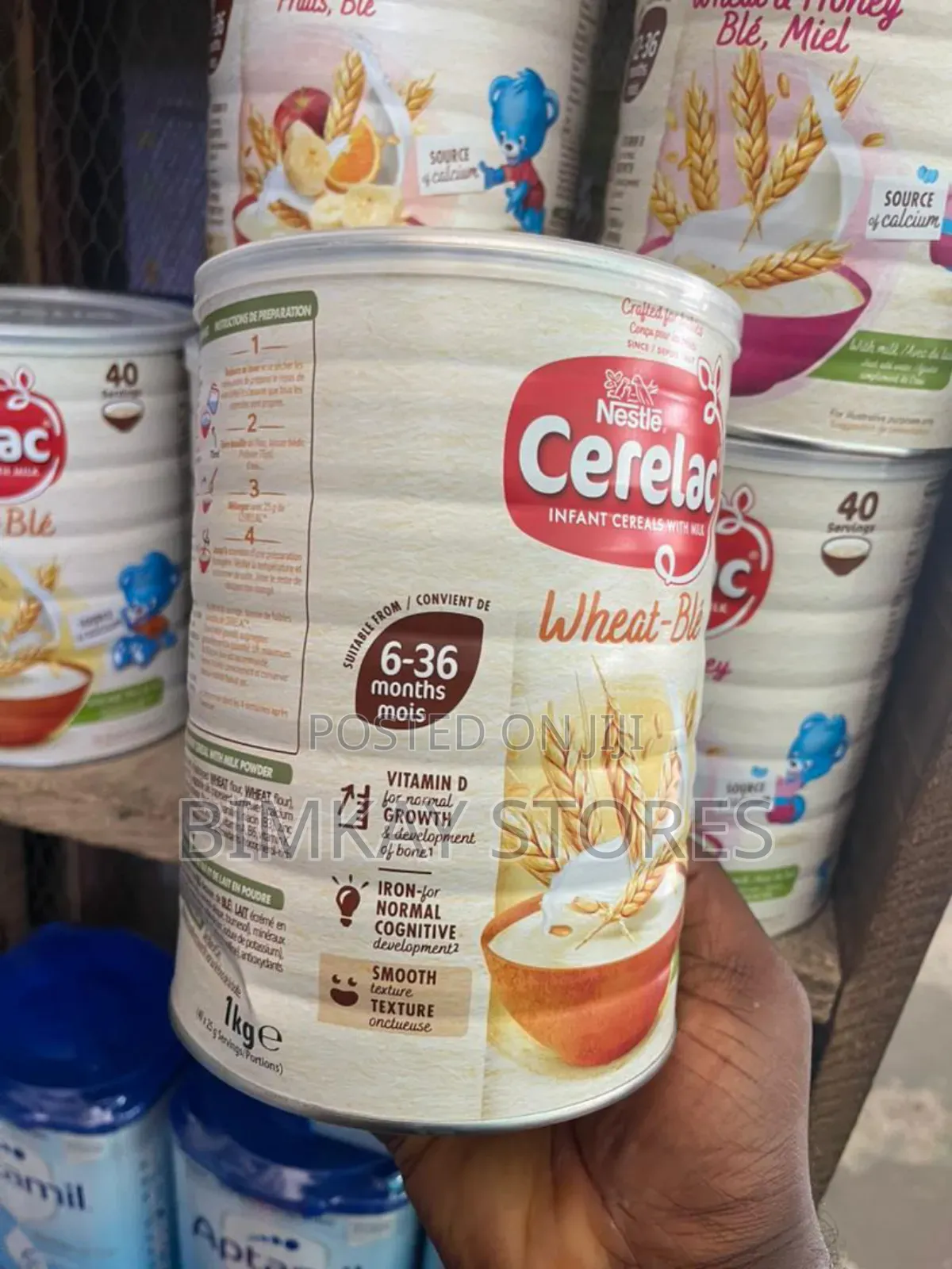 Nestle Cerelac Foreign Wheat Ble 1kg Size