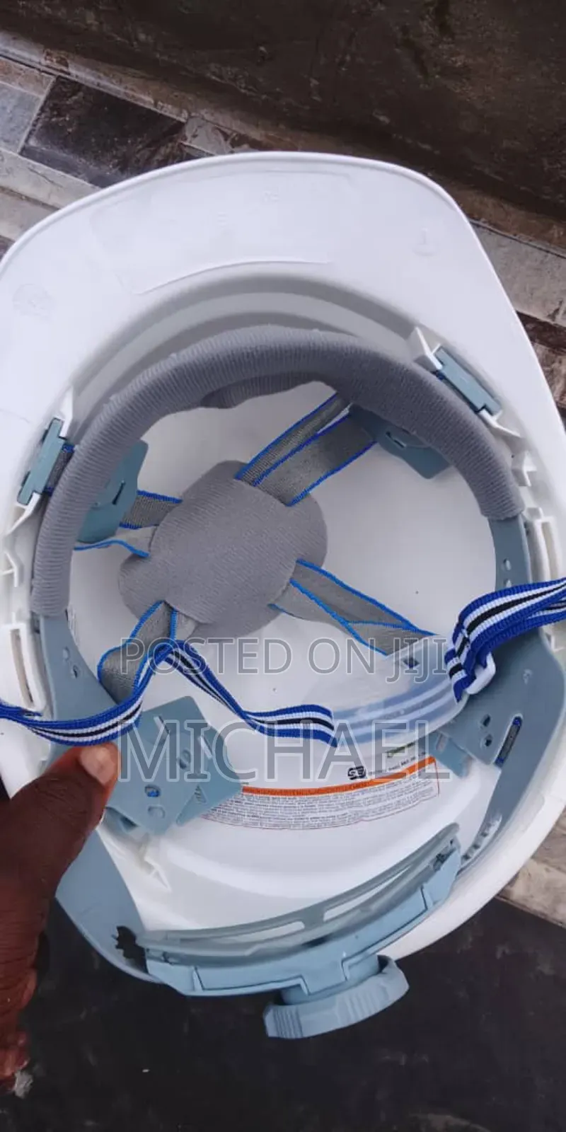 White Air Vent Hard Hat Msa