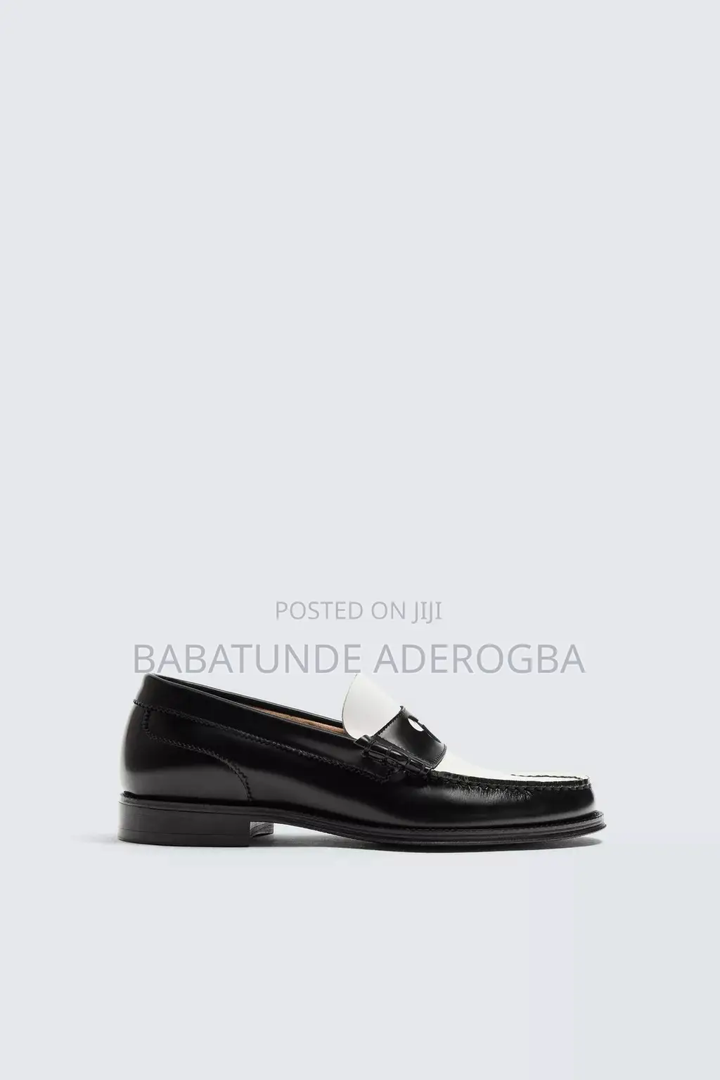 Zara Leather Penny Loafers Harry Lambert Zara X Disney