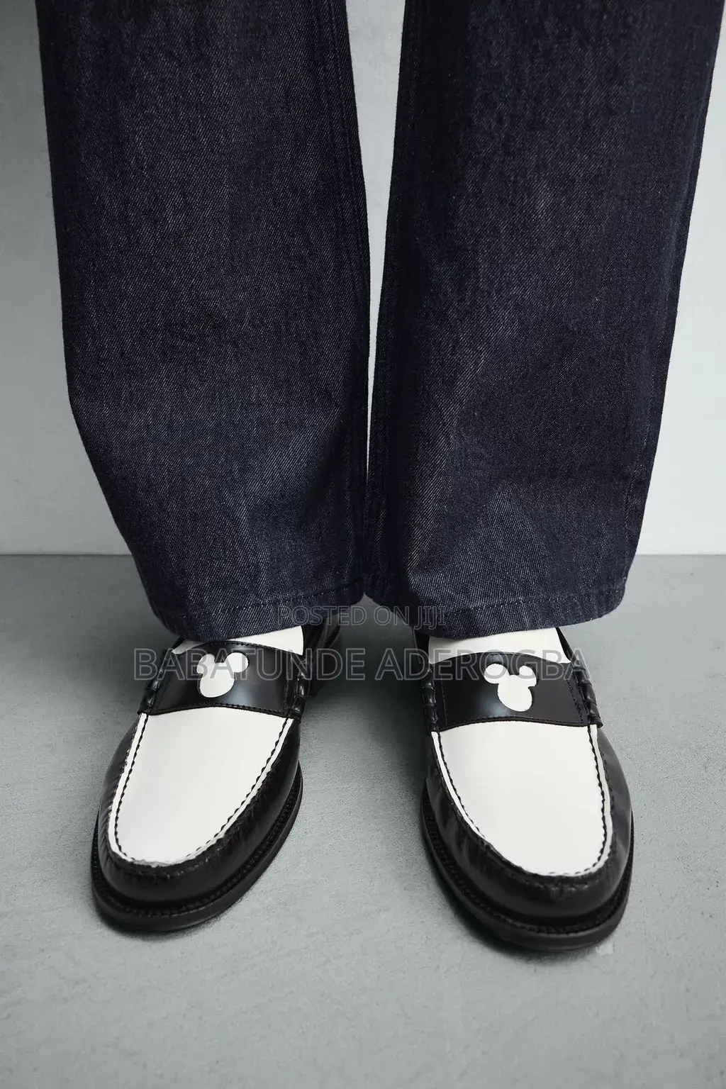 Zara Leather Penny Loafers Harry Lambert Zara X Disney