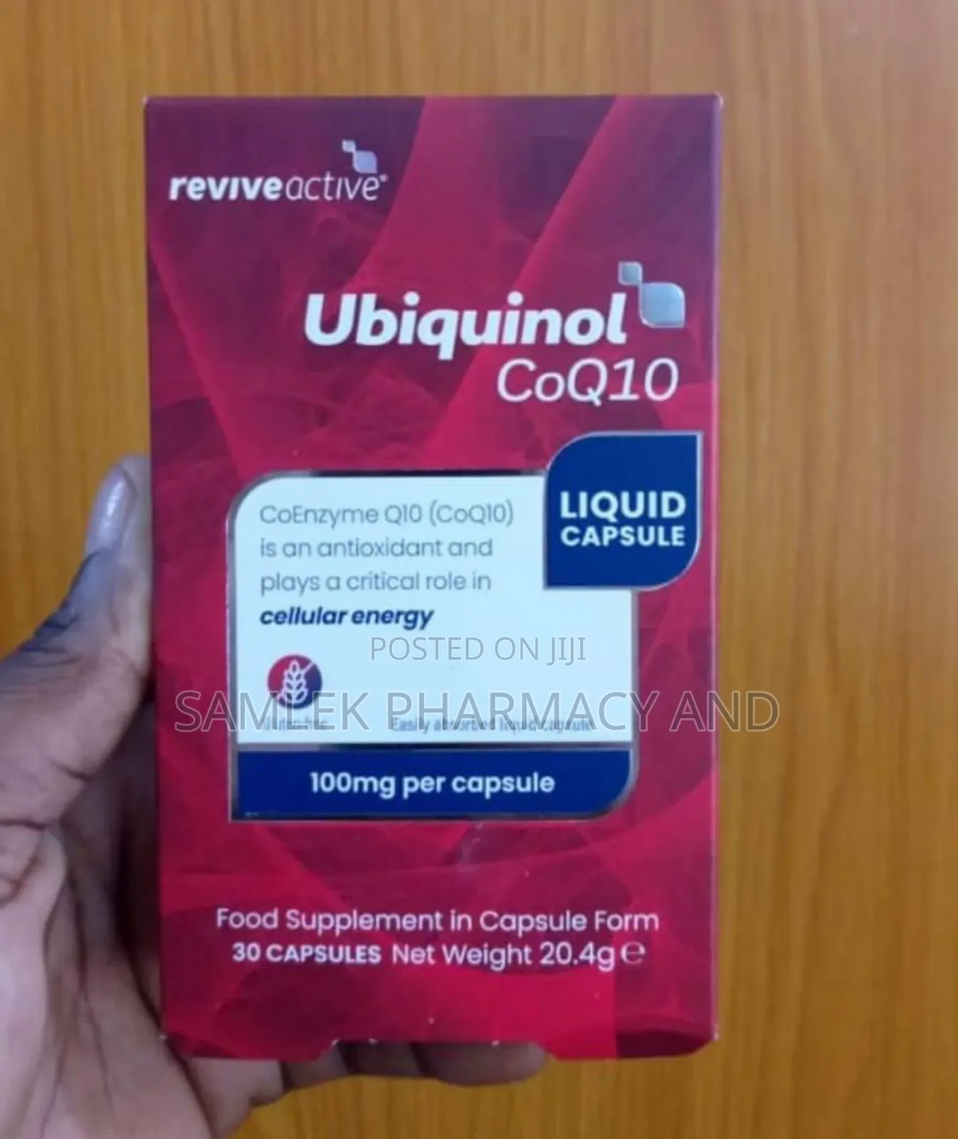 Revive Active Ubiquinol Coq10 100mg- 30 Counts
