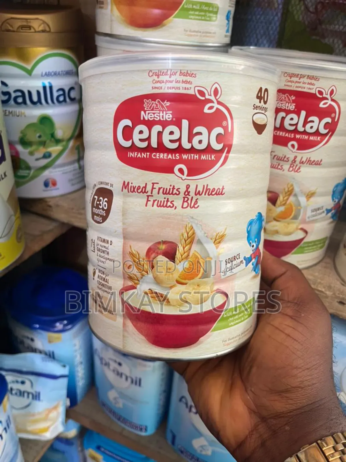 Nestle Foreign Cerelac Mixed Fruit and Wheat 1kg