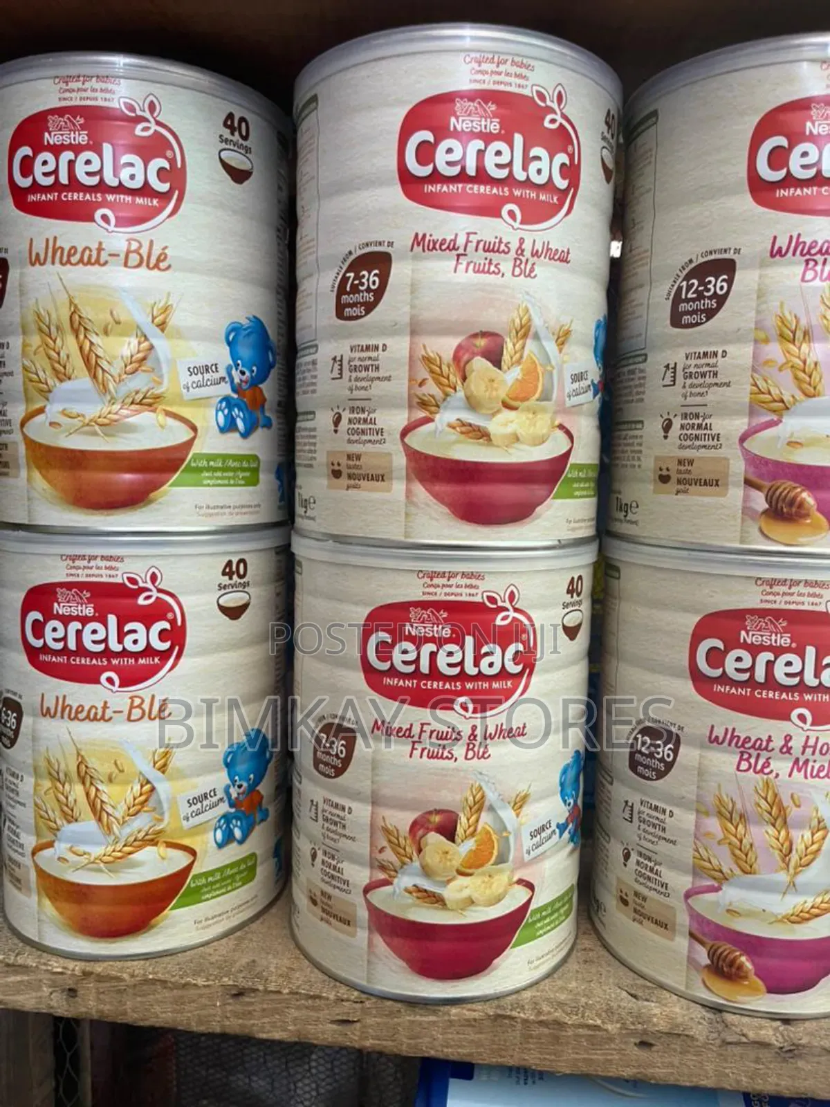 Nestle Foreign Cerelac Mixed Fruit and Wheat 1kg