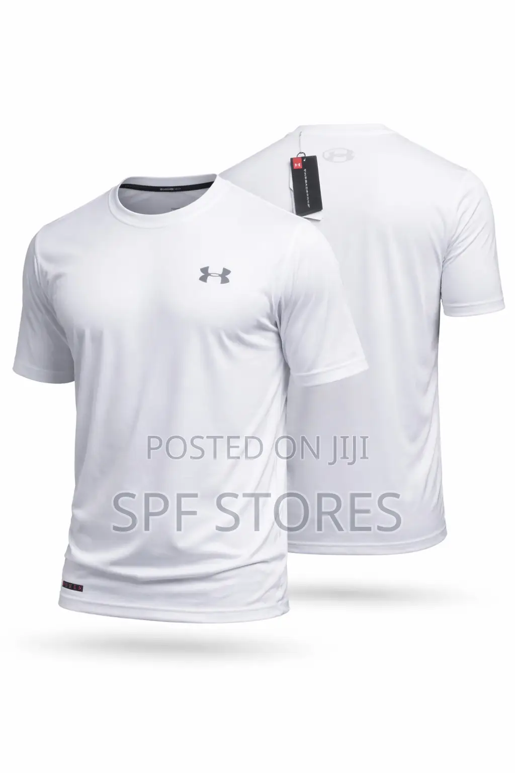 White Under Armour Performance T-Shirt