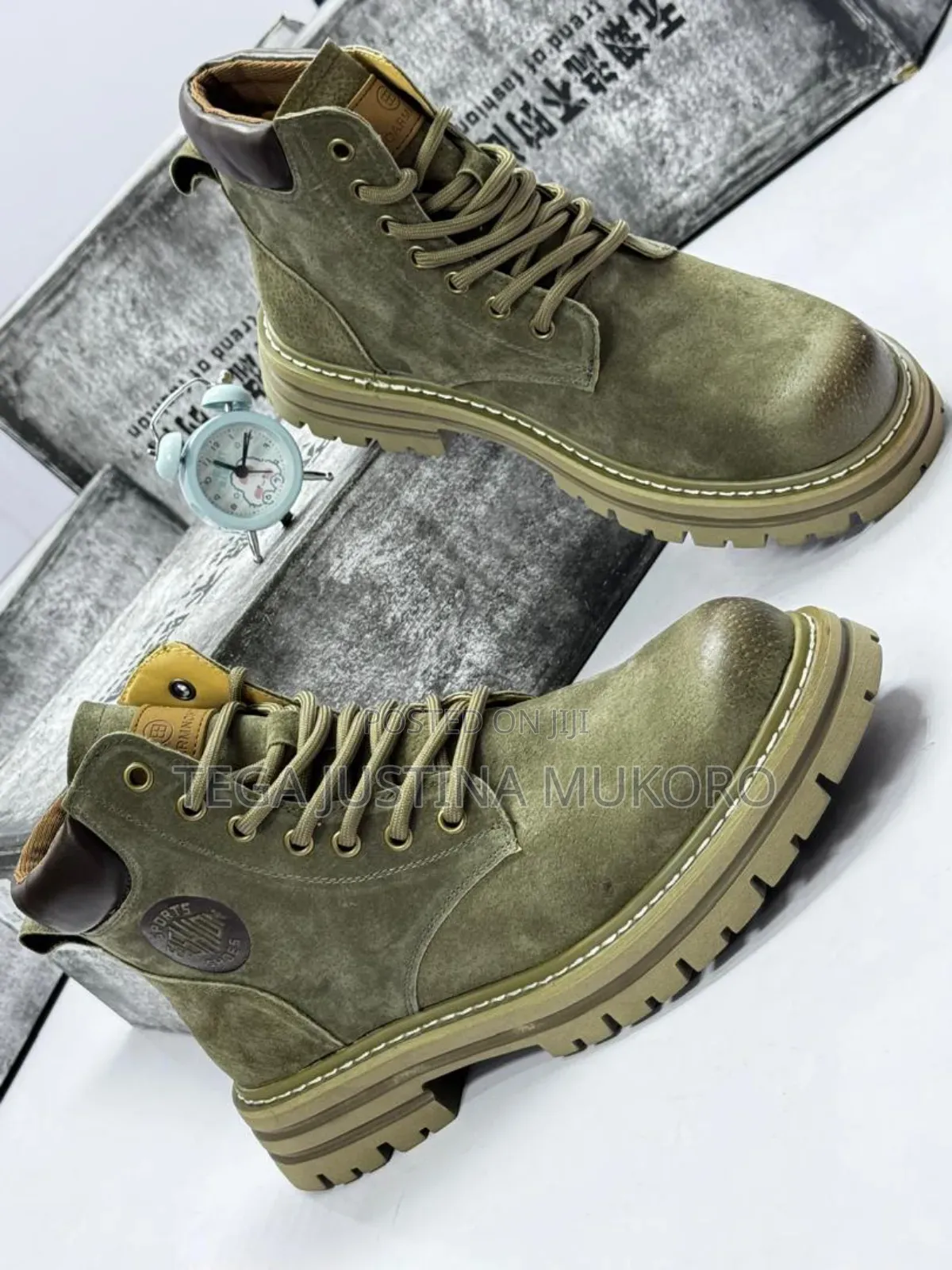 High Quality Trending Suede Men's Ankle Boots