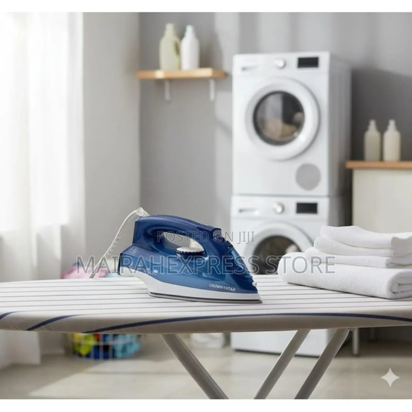 High Power 2200w Steam Iron With Non-Stick Ceramic Soleplate