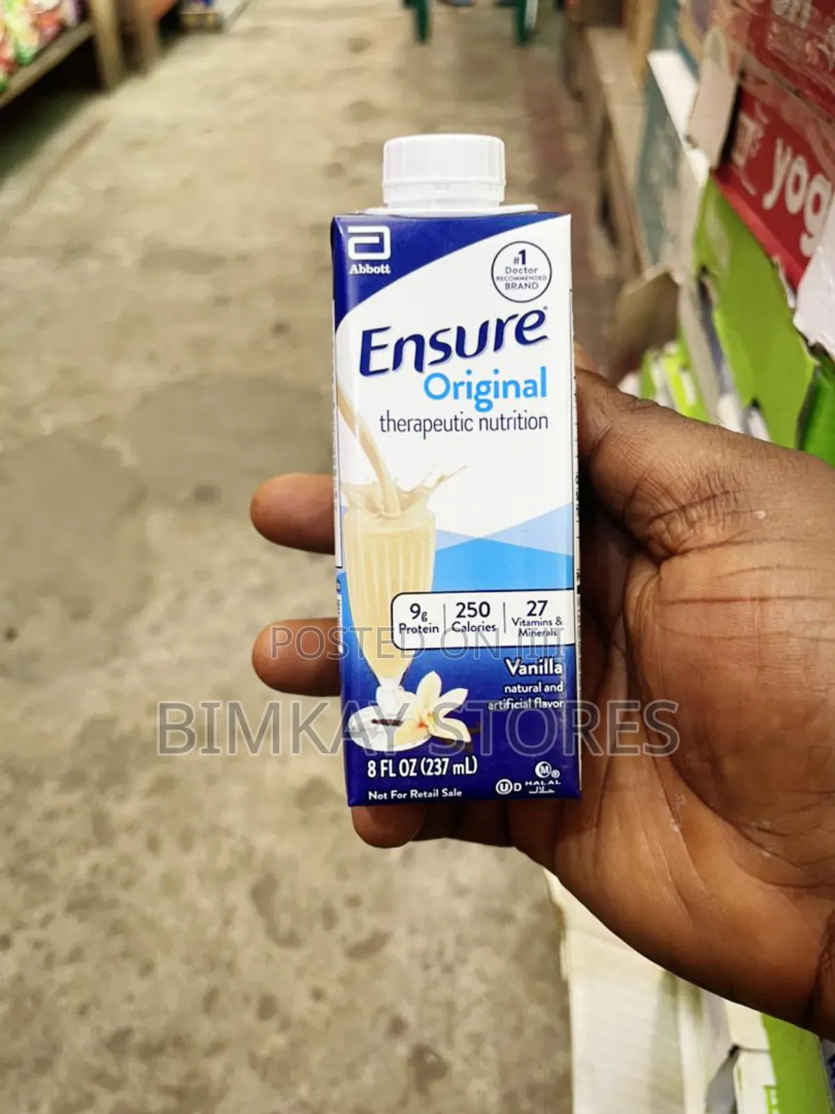 Ensure Original Vanilla Milk Shake 237ml