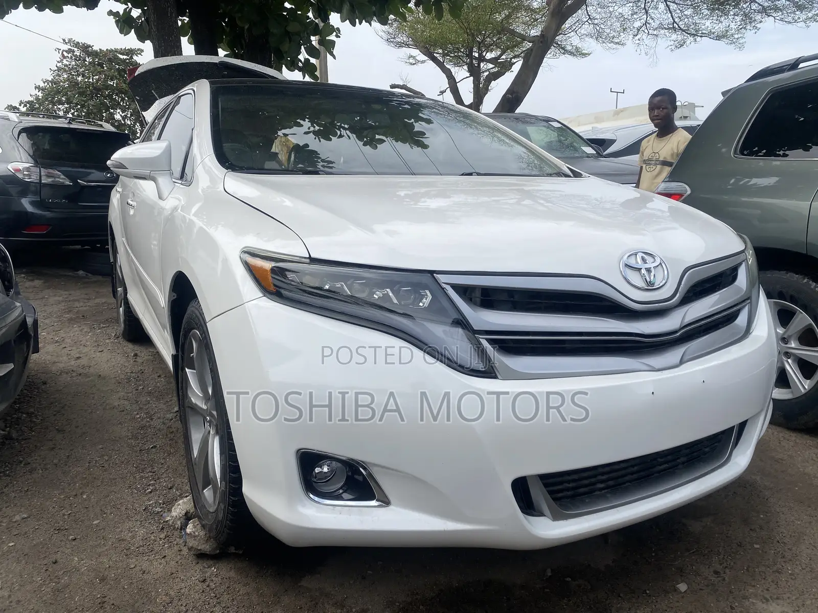 Toyota Venza Limited 2014 White