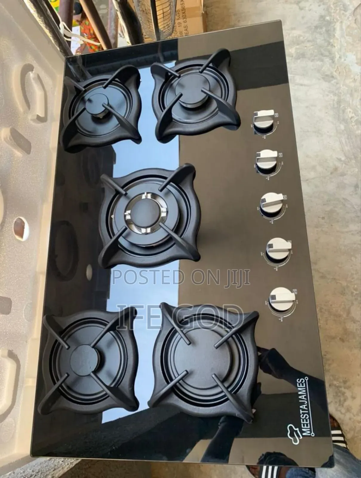 Original Meestajames Built-in Premium Quality Luxury 5 Burners Gas Hob