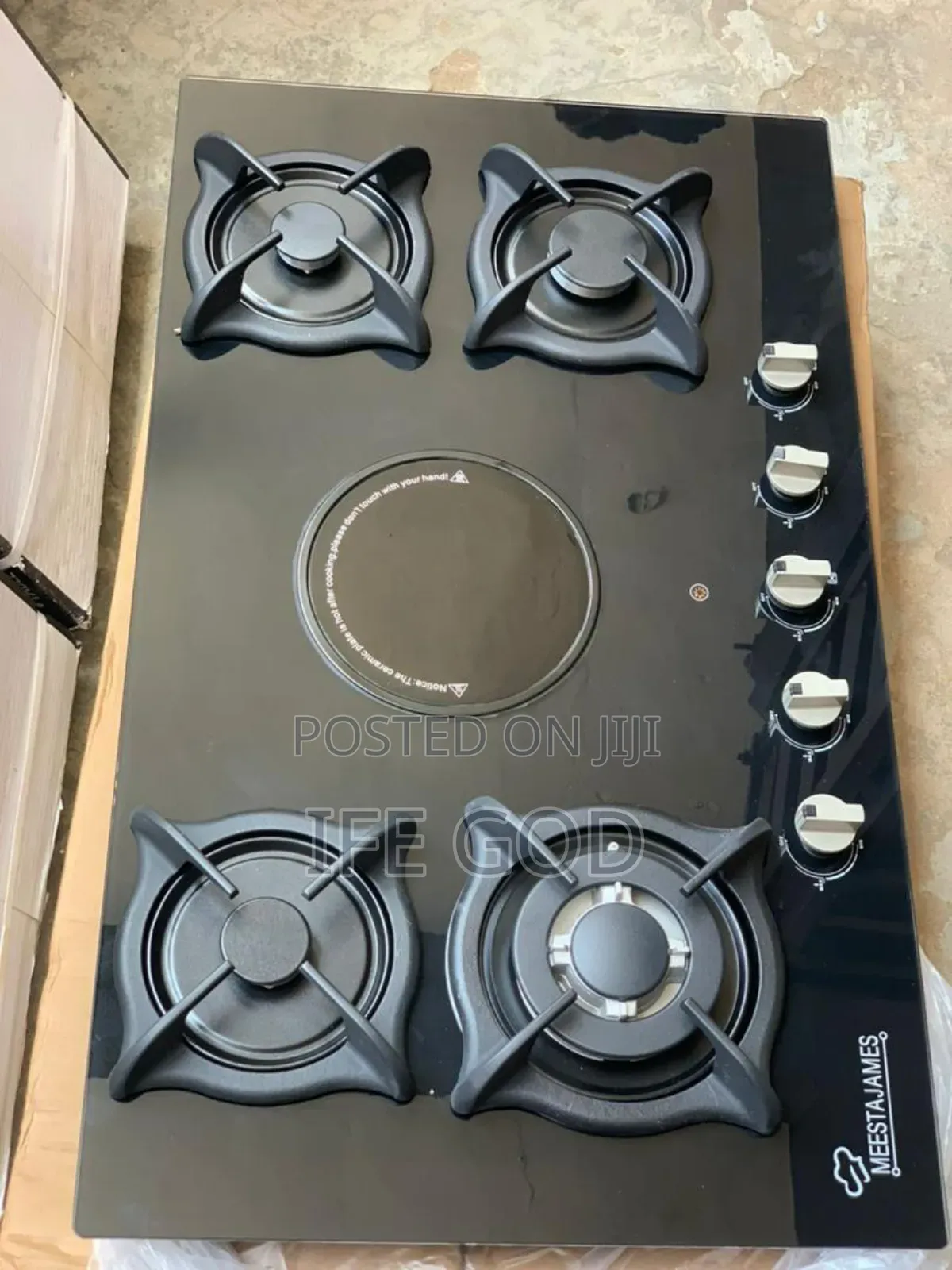 Original Meestajames Built-in 90cm Premium Quality Gas Electric Hob