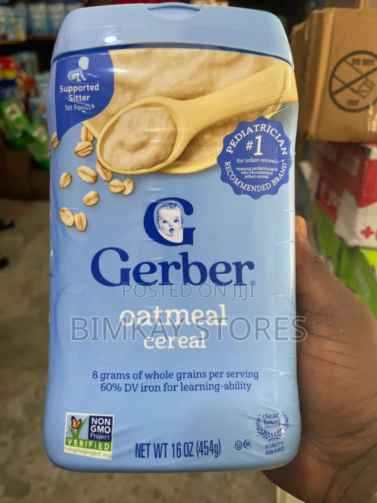 Gerber Baby Cereal 454g 4 Months Age