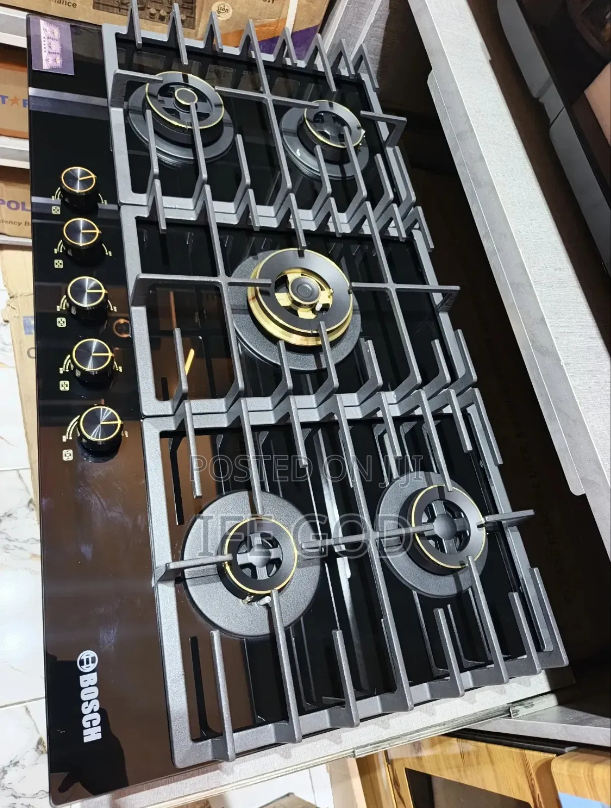Original Bosch Built-in 90cm Premium Quality New Design 5 Burners Gas