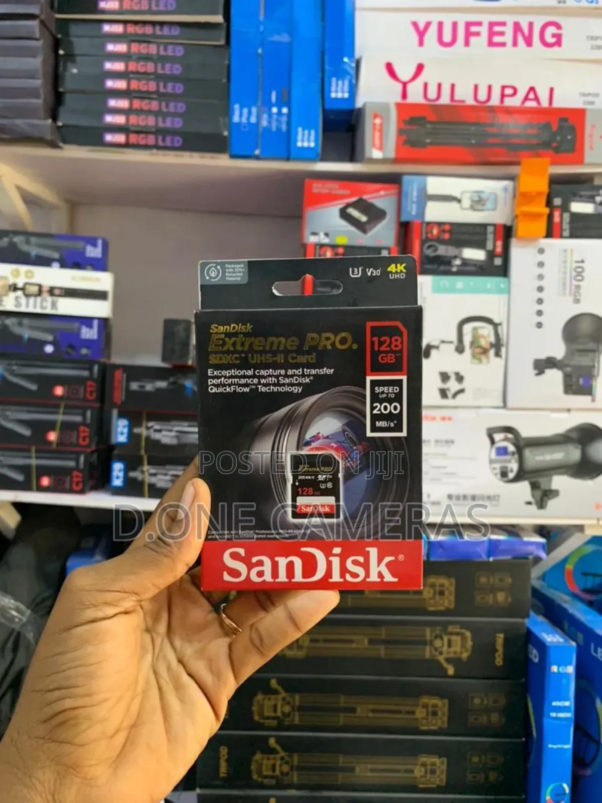Sandisk Extreme Pro Memory Card 128gb