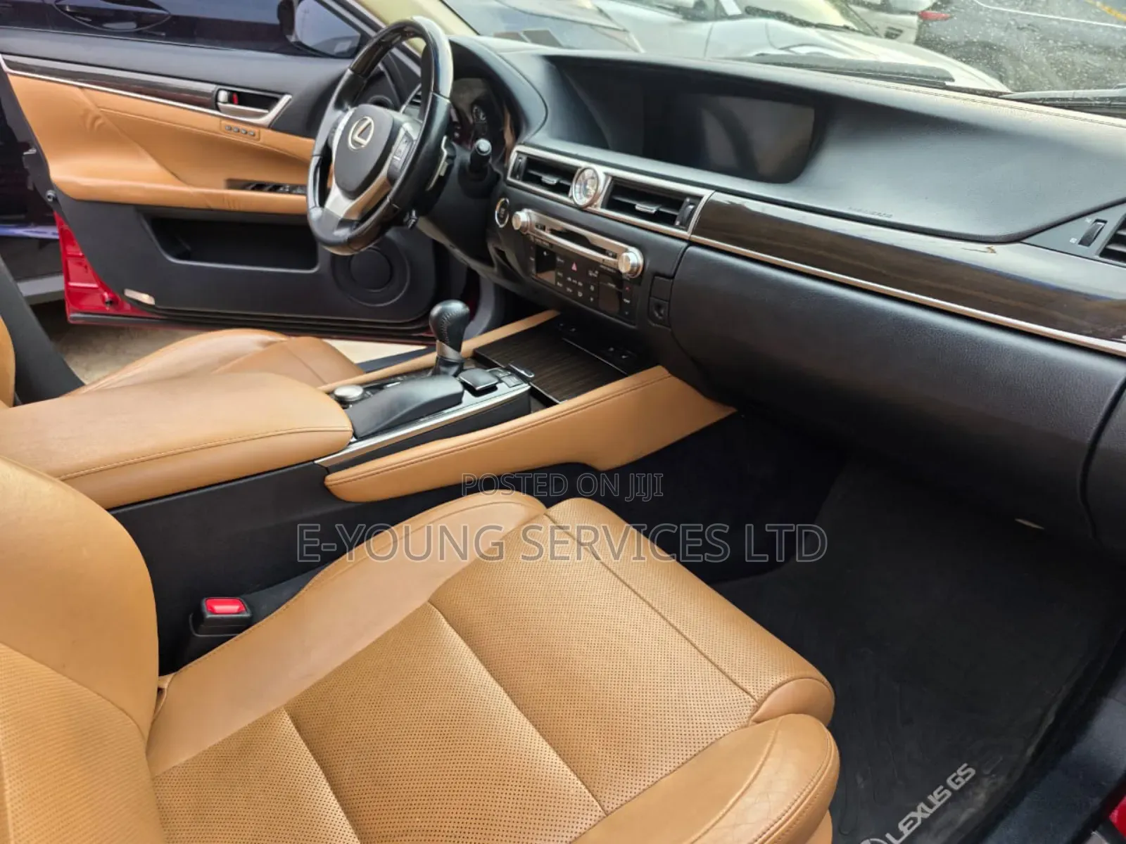 Lexus GS 350 4WD 2013 Red