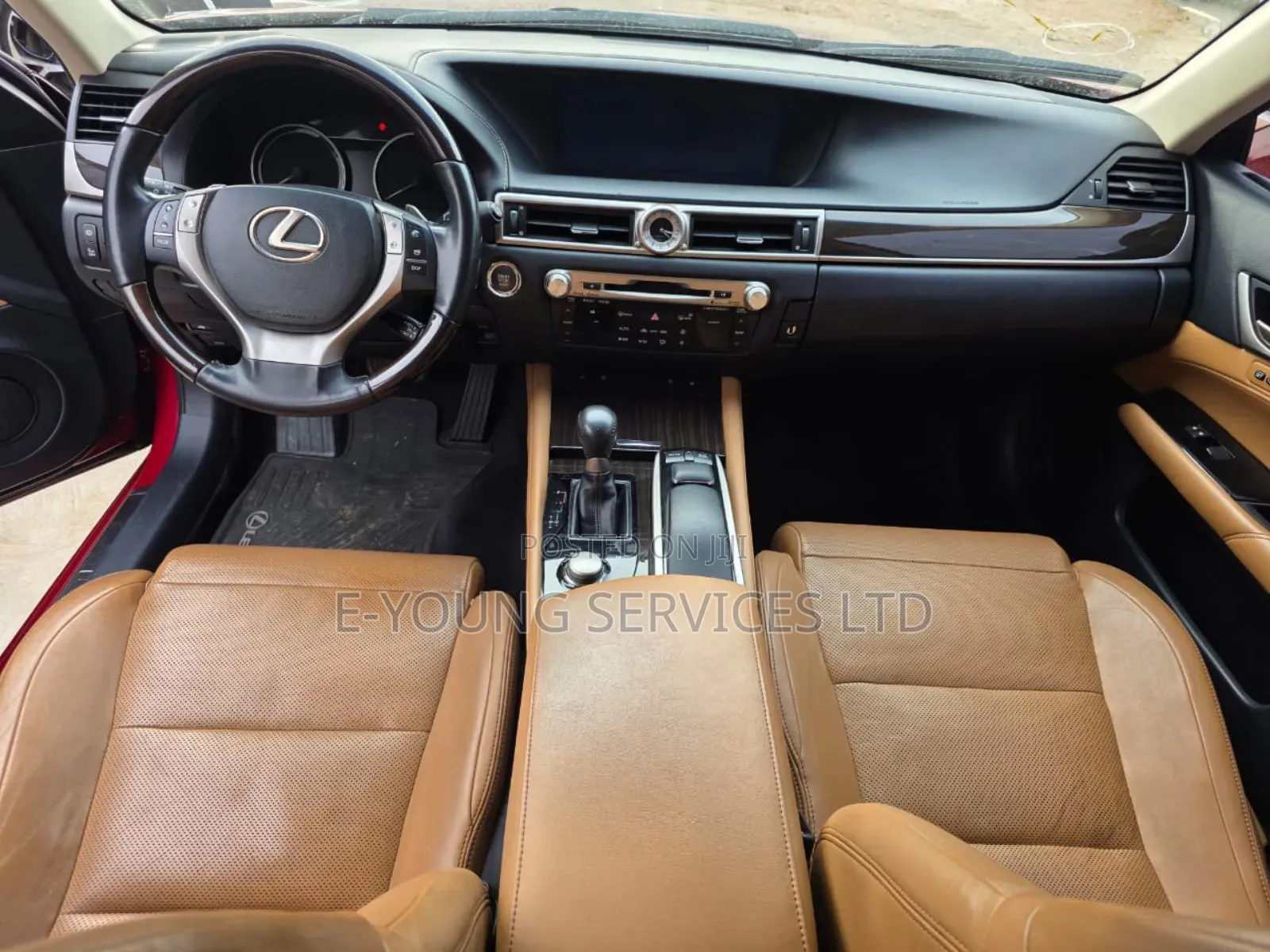 Lexus GS 350 4WD 2013 Red